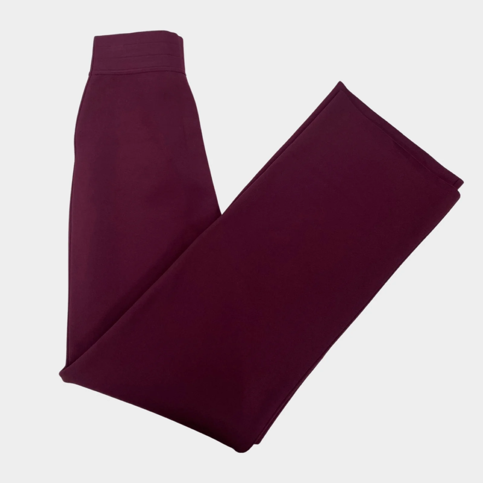 ALAÏA purple and burgundy viscose joggers - Image 3