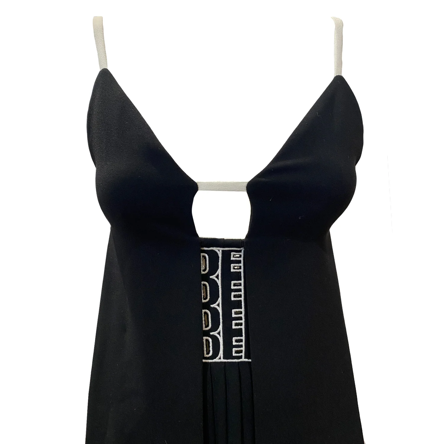 Alexander Wang mid-length pleated black dress - Image 4