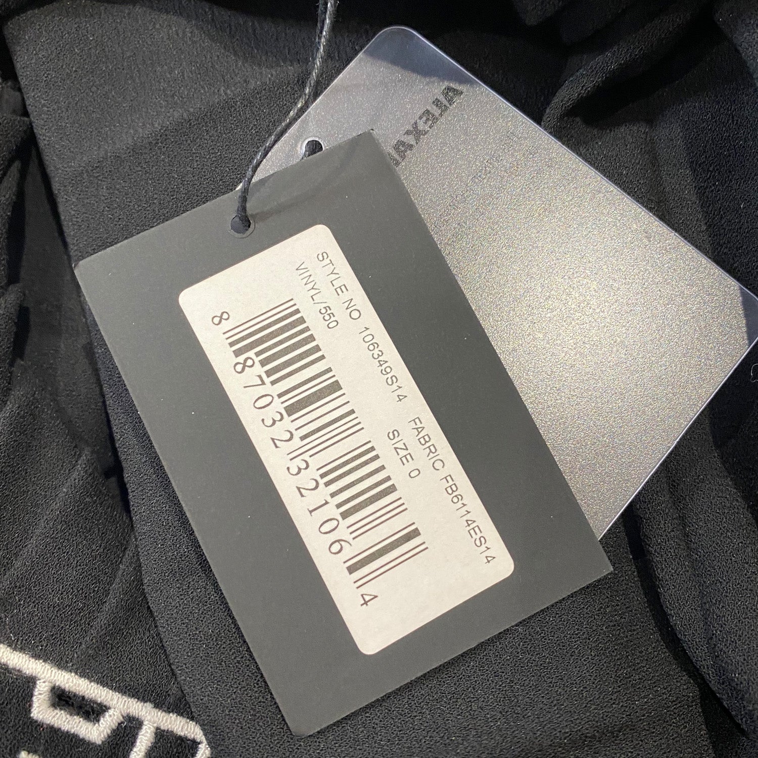 Alexander Wang mid-length pleated black dress - Image 6