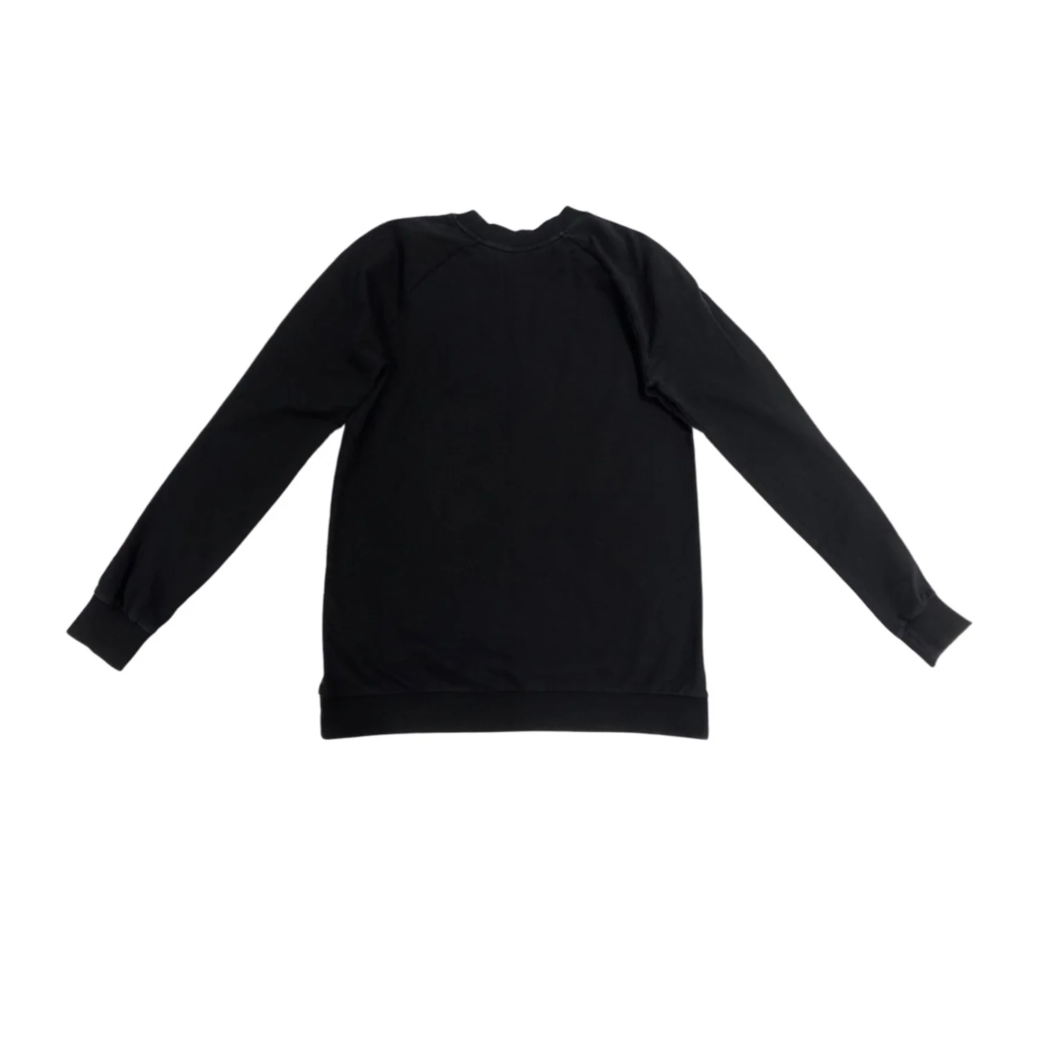 BALMAIN navy logo cotton sweatshirt - Image 3