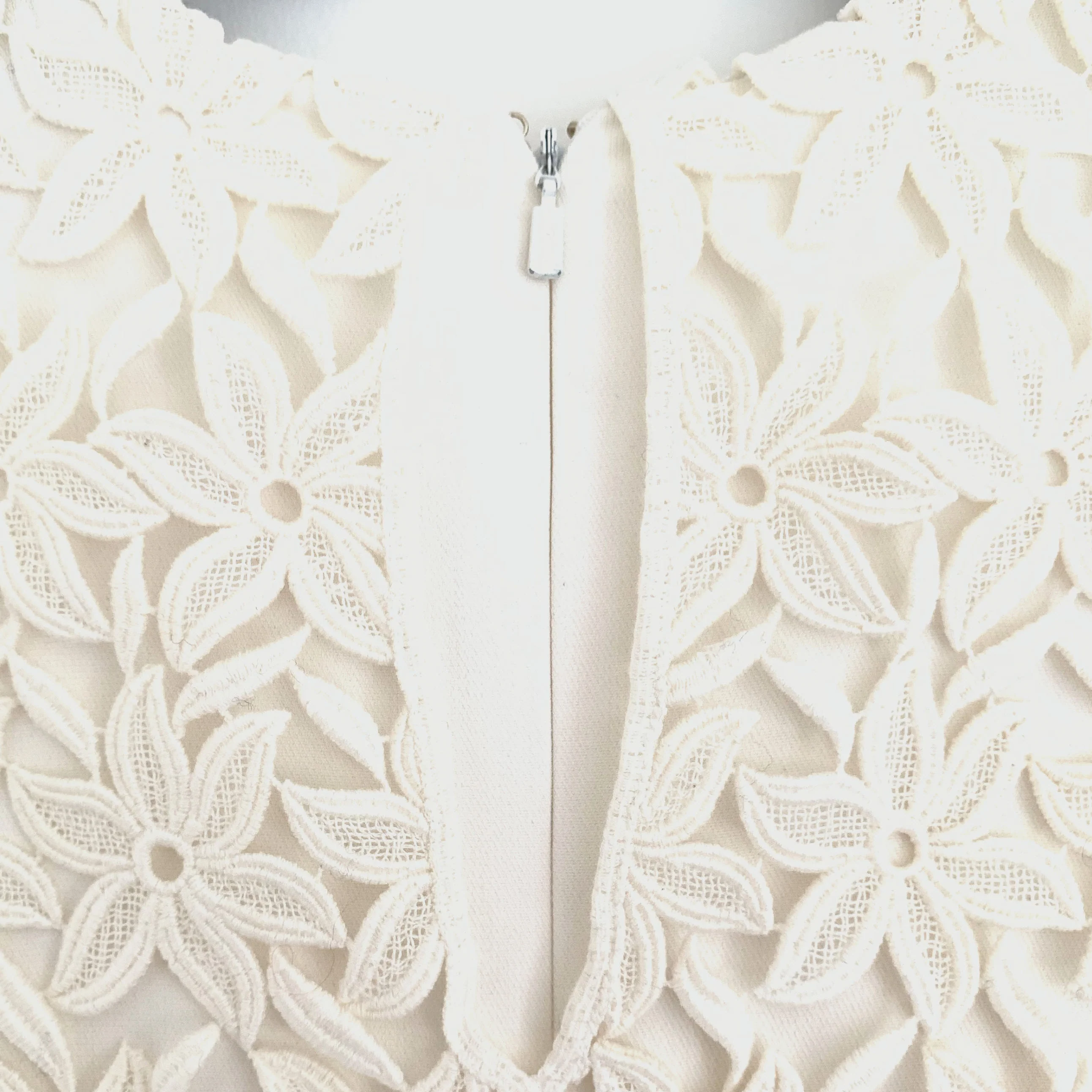 CHLOÉ ecru A-line dress - Image 6