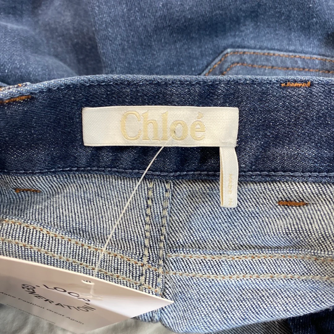 CHLOE navy jeans - Image 7