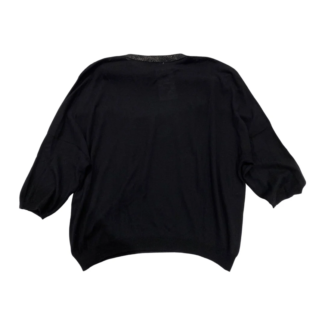 CHRISTIAN DIOR navy cashmere jumper - Image 3