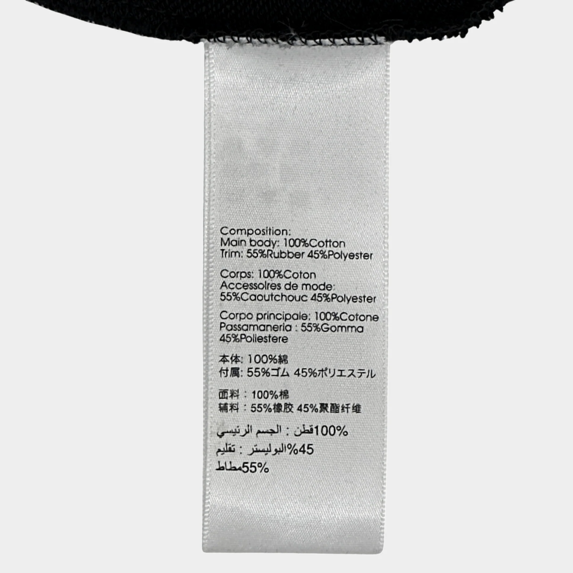3.1 PHILLIP LIM women's black cotton jumper with slits on the sleeves - Image 6