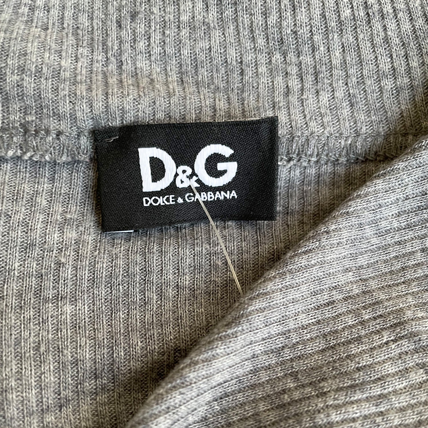 D&G grey ribbed turtleneck - Image 5