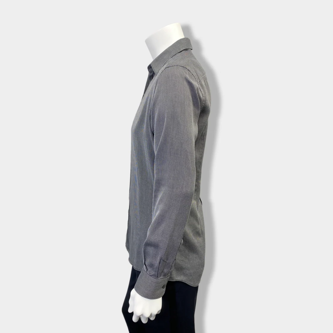 DOLCE&GABBANA grey cotton shirt - Image 3