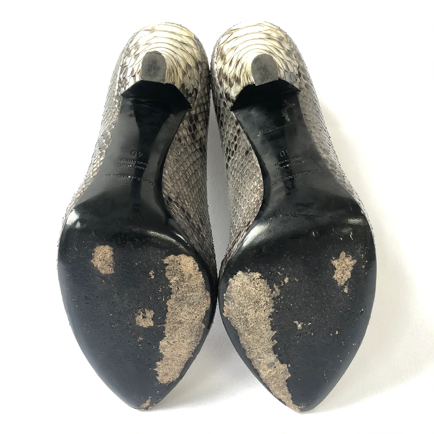 DOLCE&GABBANA python pumps - Image 5