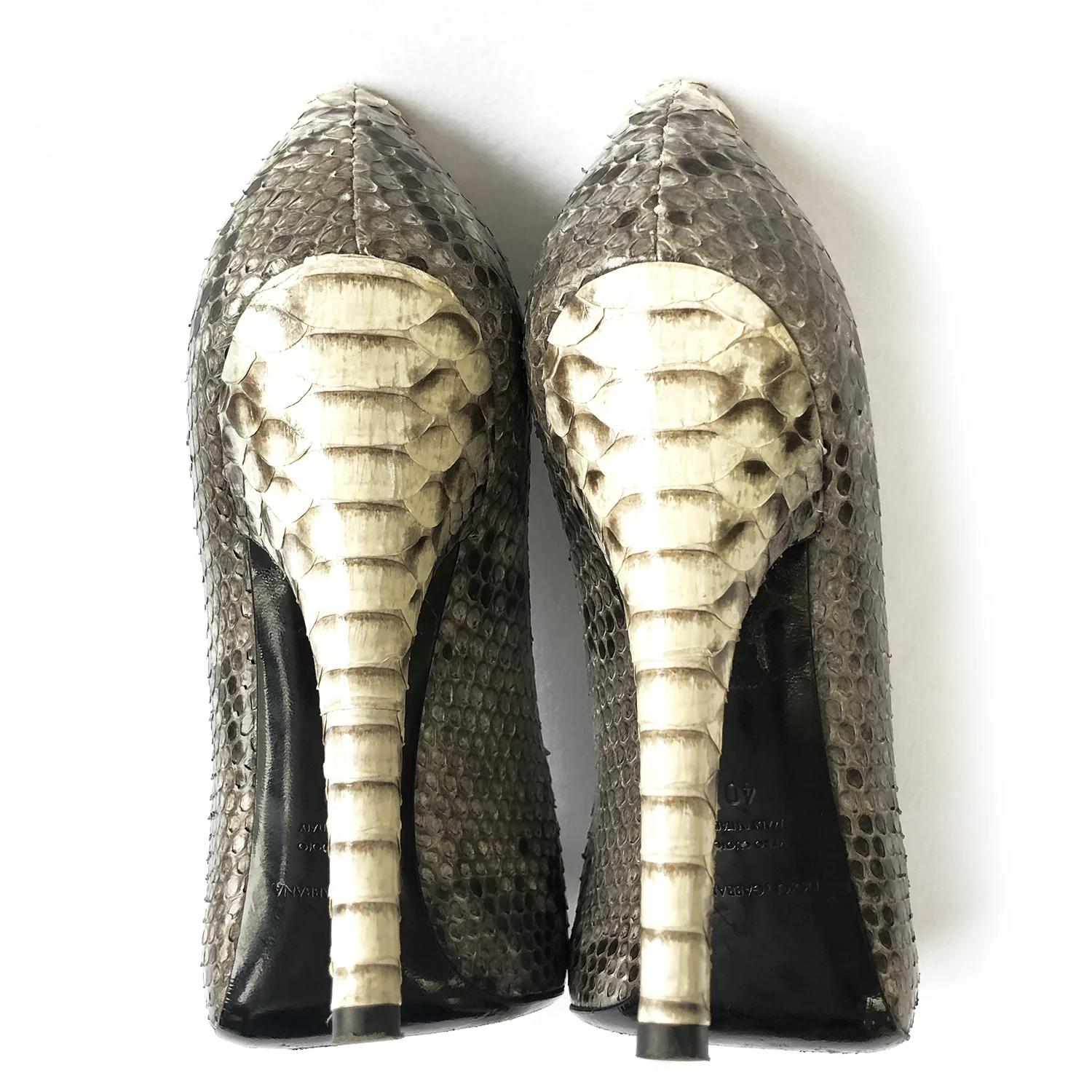 DOLCE&GABBANA python pumps - Image 6