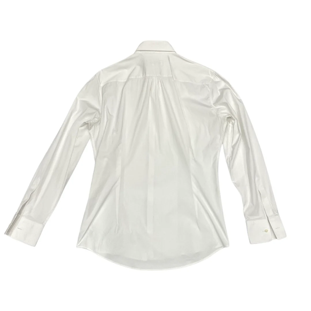 DSQUARED2 white black tie cotton shirt - Image 3