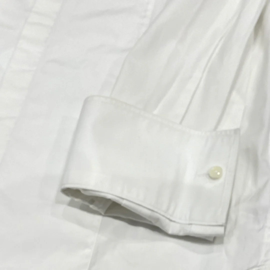 DSQUARED2 white black tie cotton shirt - Image 5