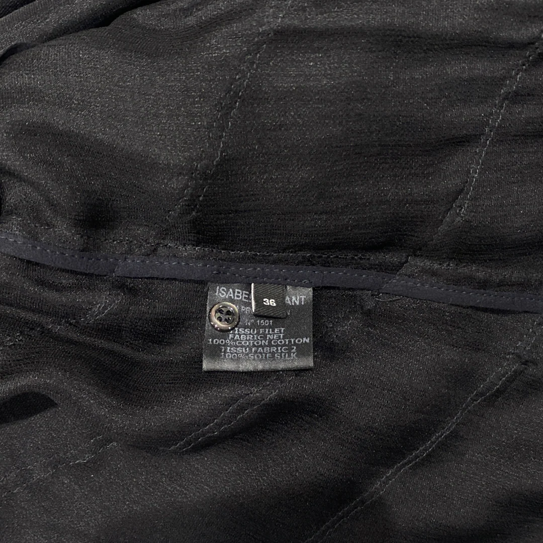ISABEL MARANT black ruffled top - Image 5