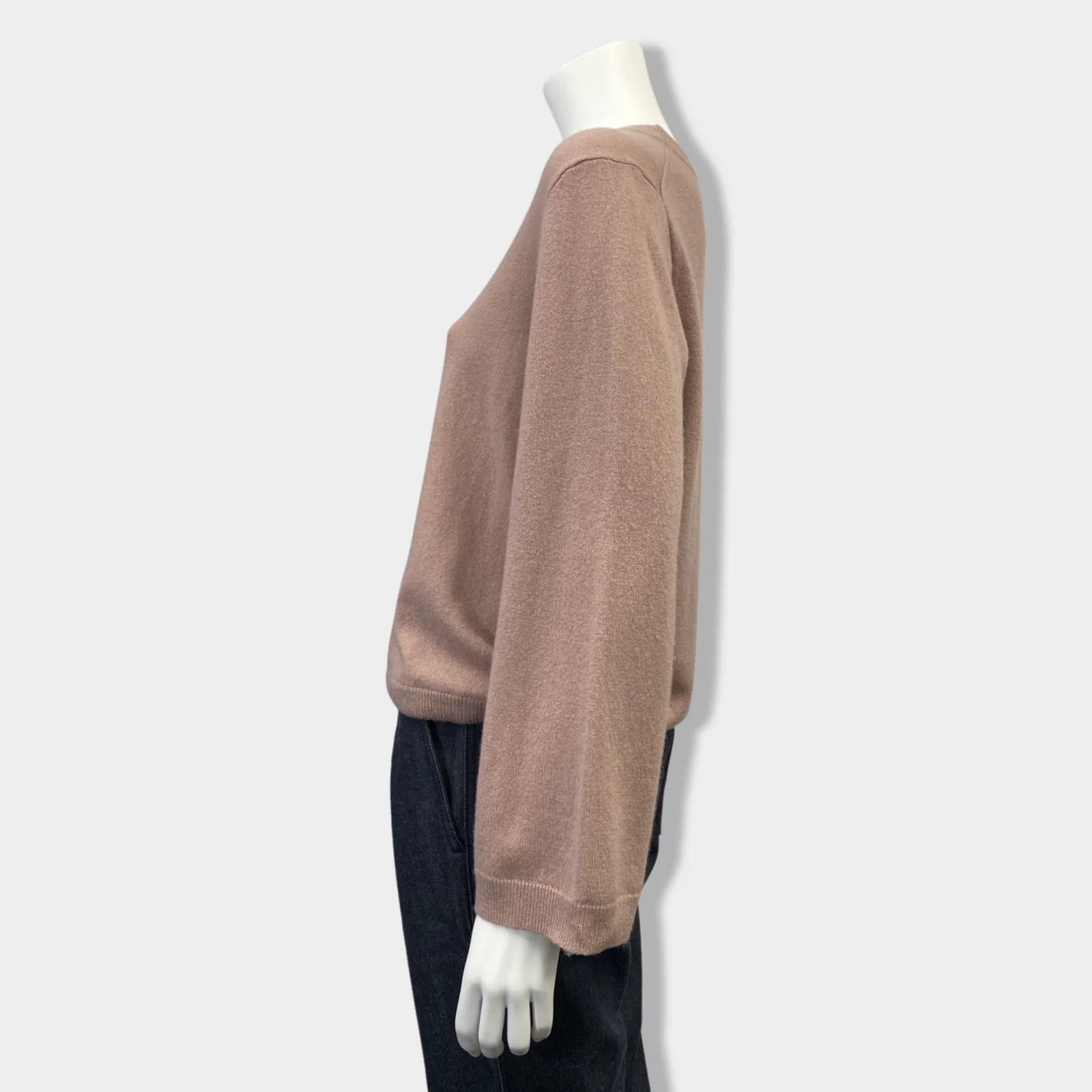 MADSWELL nude cashmere jumper - Image 3