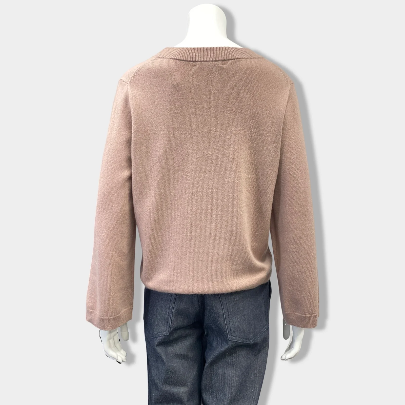 MADSWELL nude cashmere jumper - Image 4