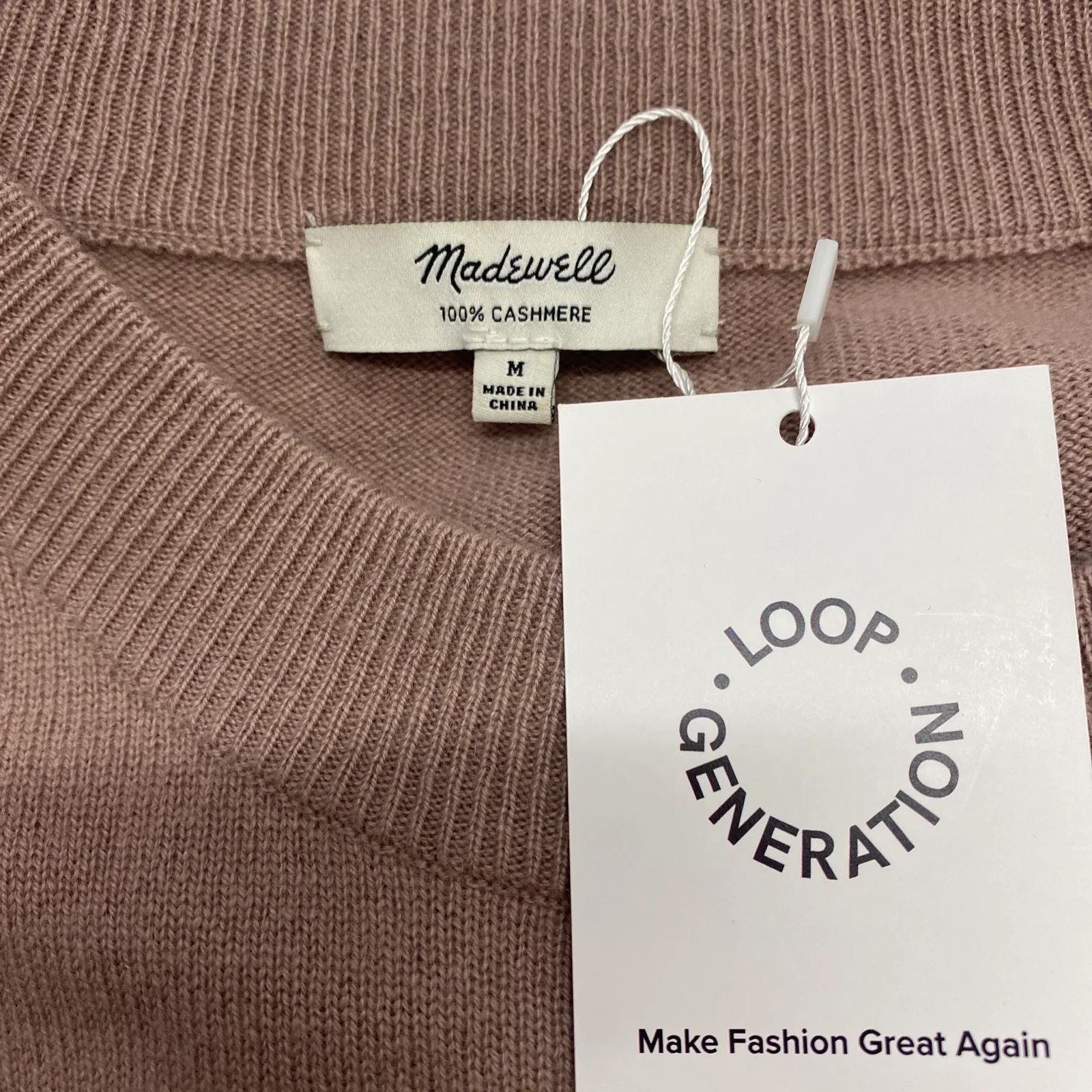 MADSWELL nude cashmere jumper - Image 5