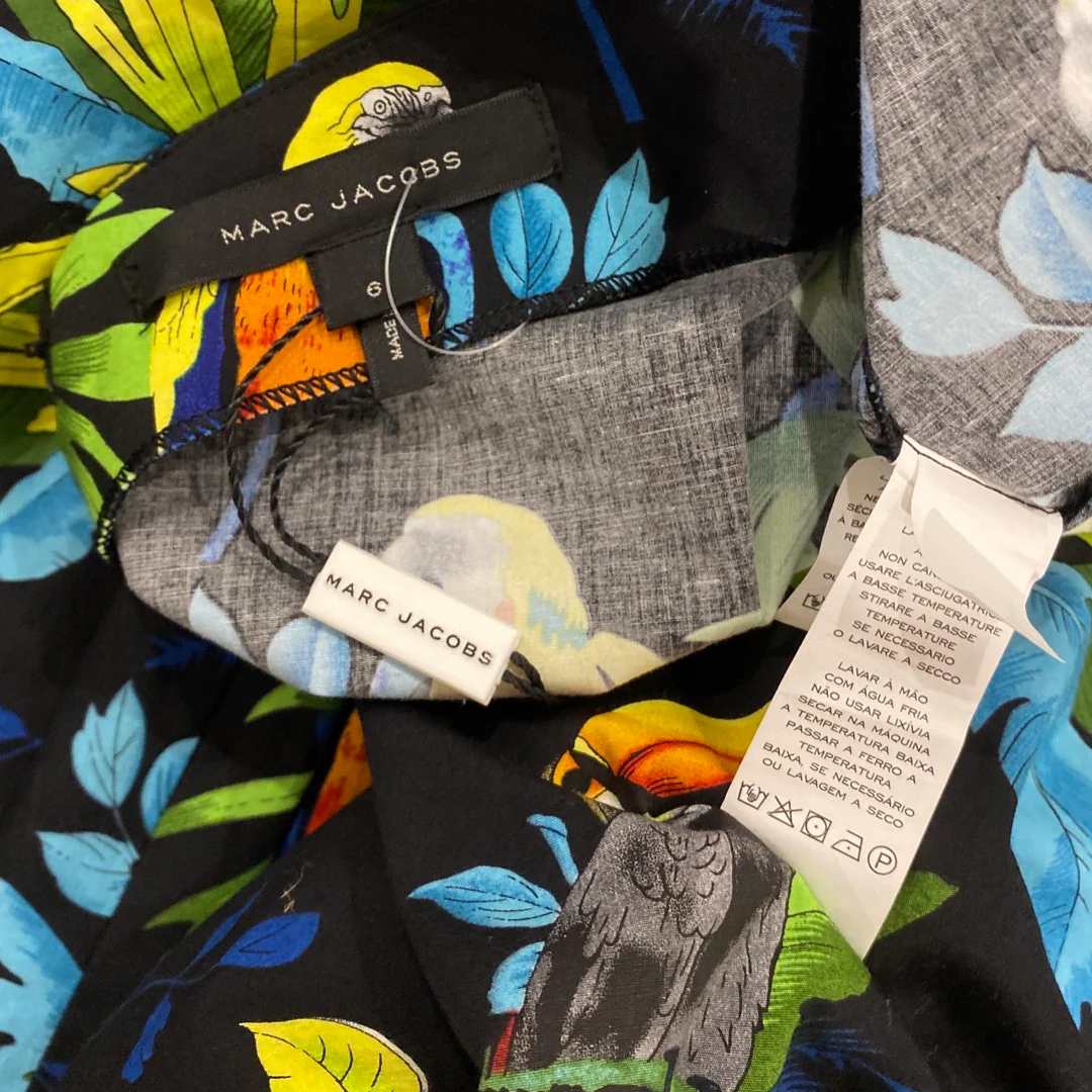 MARC JACOBS multicolour cotton floral print dress - Image 4
