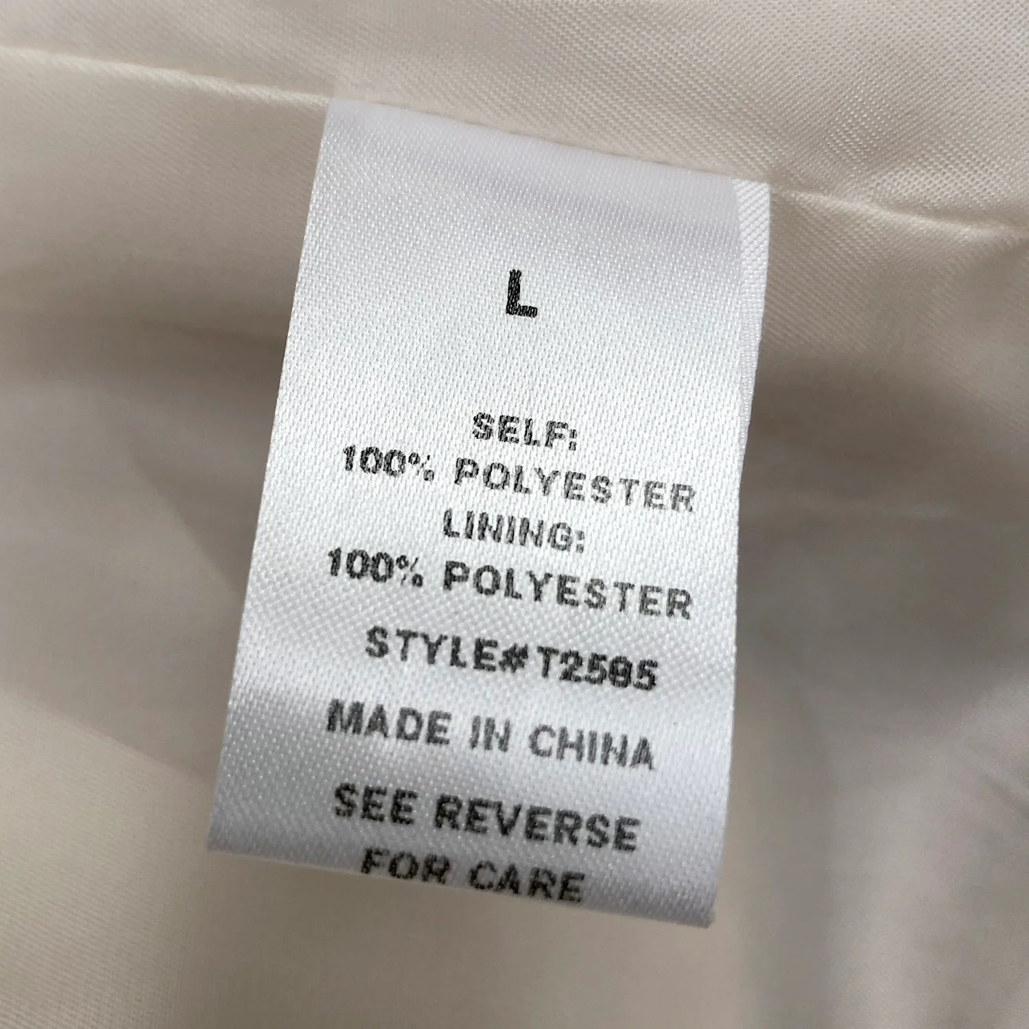 See and be seen teddy bear ecru jacket - Image 6