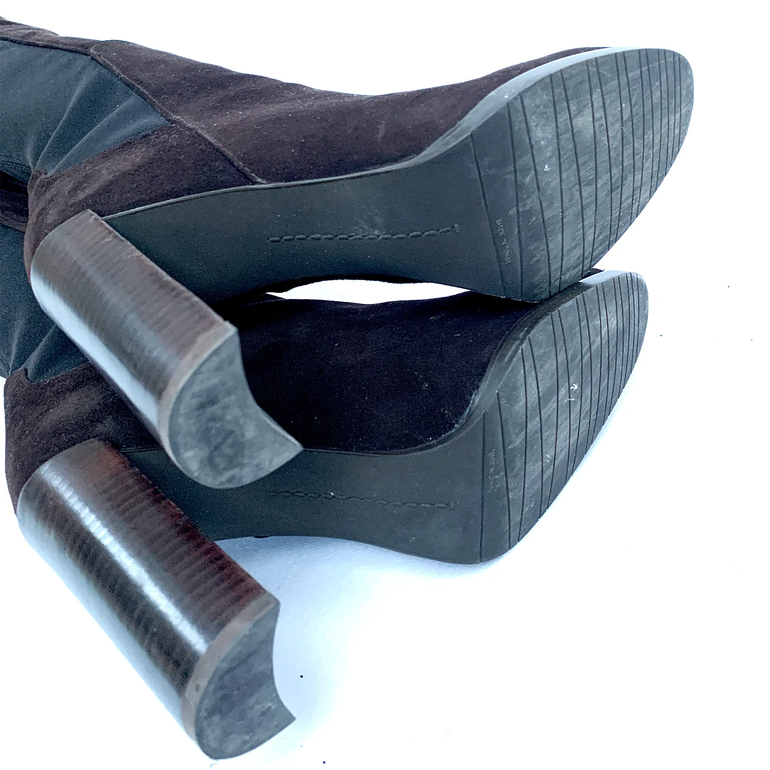 Stuart Weitzman brown suede knee boots - Image 5
