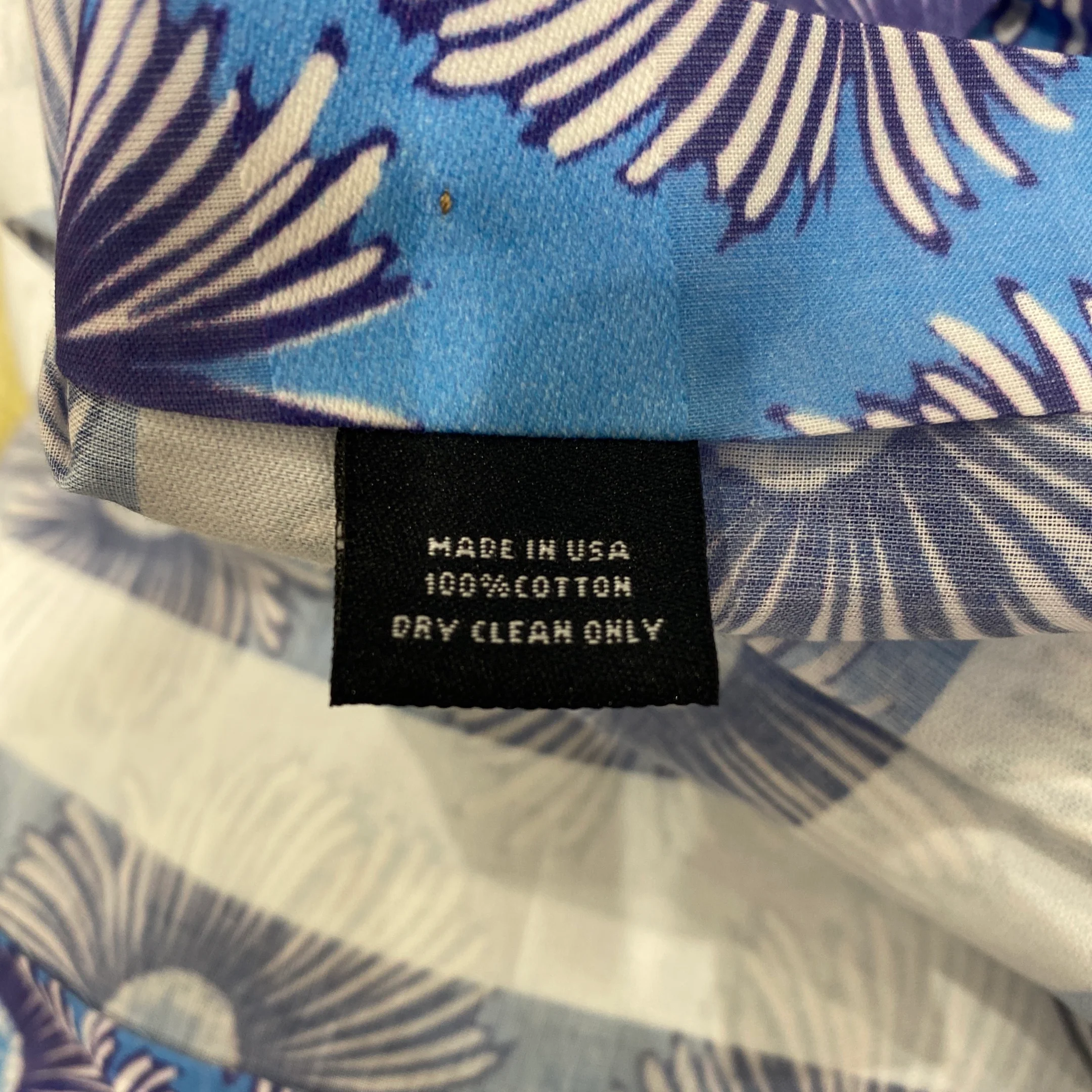Suno blue floral print cotton dress - Image 7