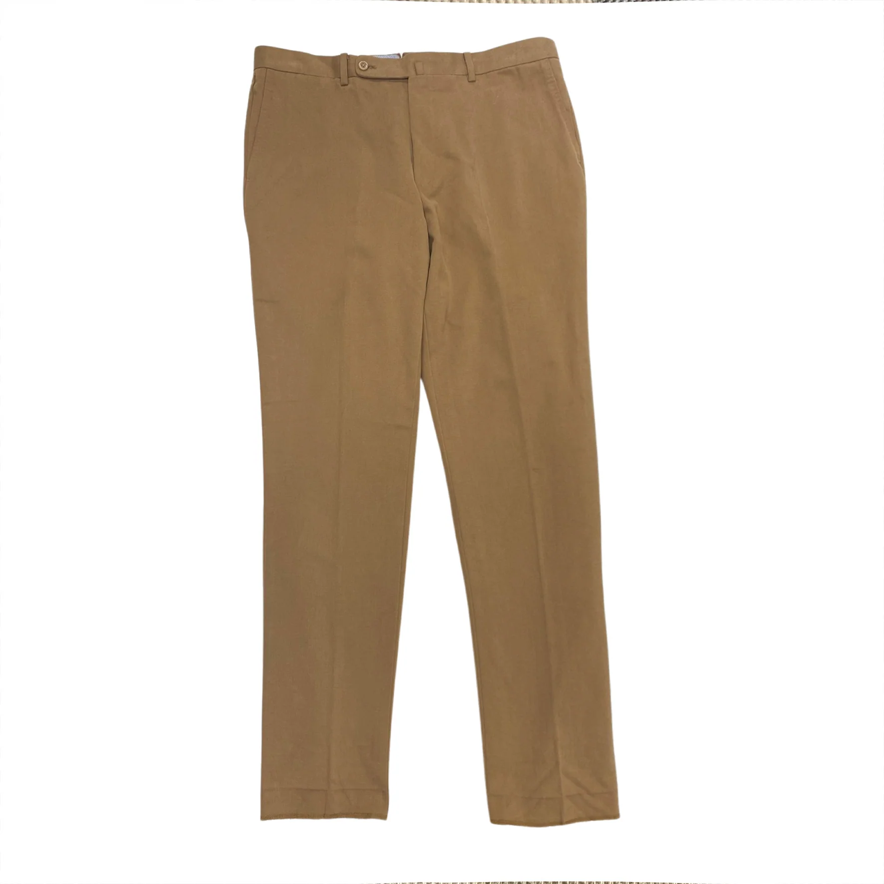 THE ARMOURY camel cotton set of jacket and trousers - Image 5