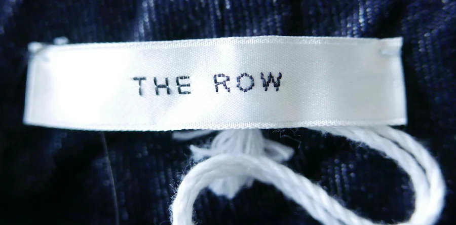 The Row women's navy stratton stretch denim leggings - Image 4