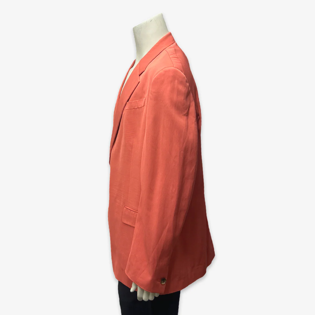 Versace Men's Coral Pink Suit Set - Image 5
