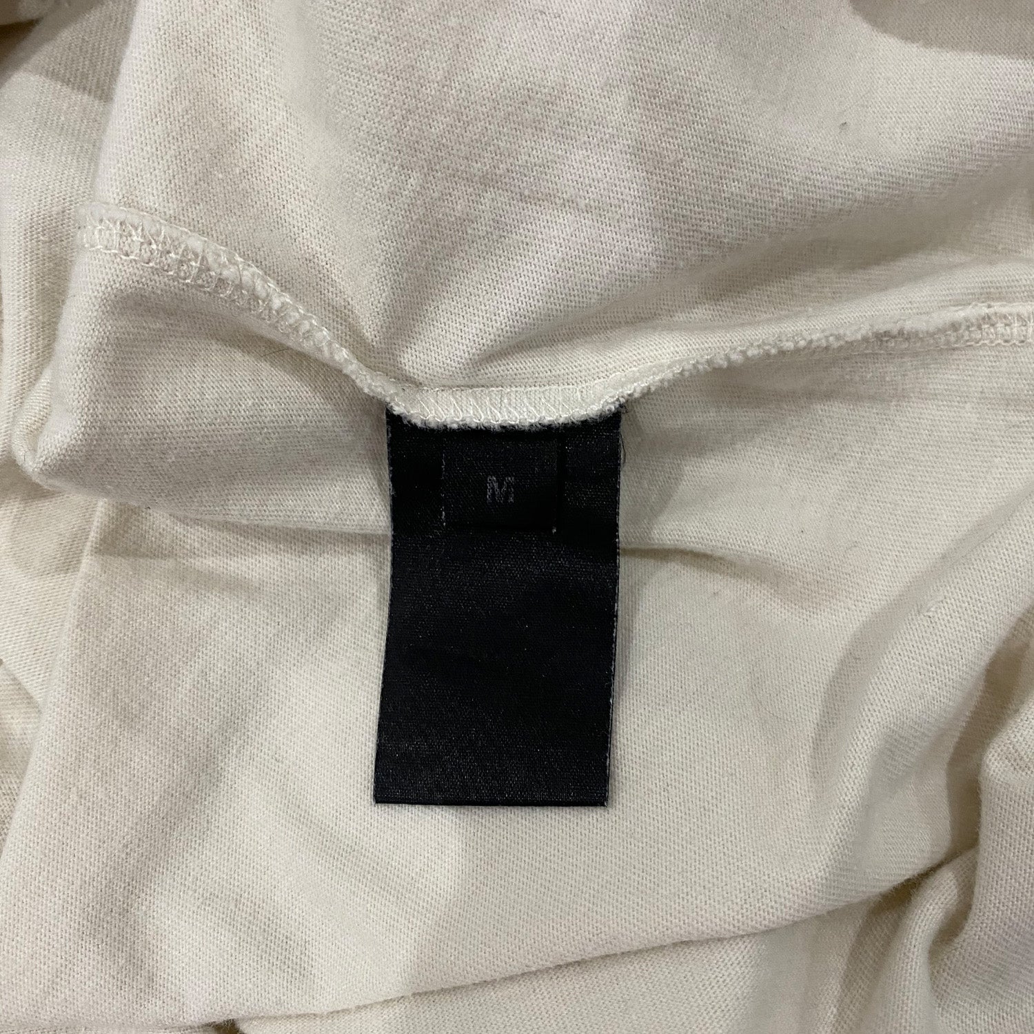 Vetements saturday logo ecru cotton t-shirt - Image 4